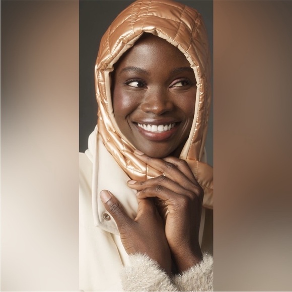 Anthropologie Puffy Hood Scarf NWT - Picture 2 of 12